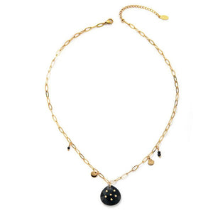 Delicate Stone Pendant Necklace for Women