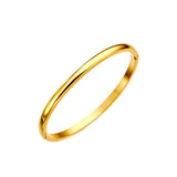 Stainless Steel Mirror Finish Bracelet for Women - Korean Jewelry