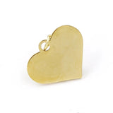 Stainless Steel Heart Charm Pendant & Bracelet Accessories 10pc