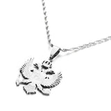 Stainless Steel Montenegro Pendant Necklace for Women Girls
