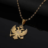 Stainless Steel Montenegro Pendant Necklace for Women Girls