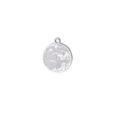 Moon Charm Pendant for Jewelry Making Gold/Silver Metal Charms 10pcs