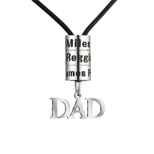 Custom DAD Necklace - Father's Day Gift