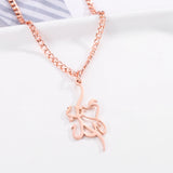 Personalized Islamic Allah Coran Chain Necklace for Women