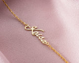 Stainless Steel Personalized Name Bracelet for Women, Name Jewelry