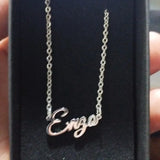 Stainless Steel Couple Name Necklaces - Romantic Pendant