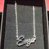 Stainless Steel Name Couple Necklaces Romantic Necklace