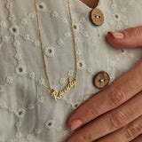 Custom Stainless Steel Name Necklace, Dainty & Minimalist Gift