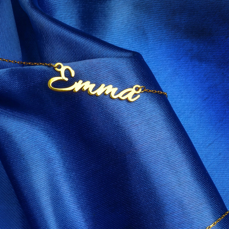 Personalized Stainless Steel Name Necklace, Mothers Gift