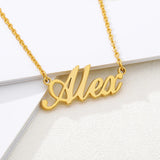 Custom Stainless Steel Name Necklace for Men Women