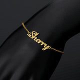 Personalized Stainless Steel Name Necklace Set