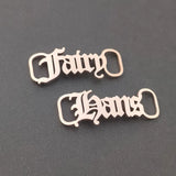 Personalized Baby Girl Name Shoe-buckle Jewelry Gift