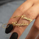 Personalized Nameplate Earrings/Custom Name Earrings