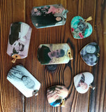 Personalized Stainless Steel Photo Pendant Necklace