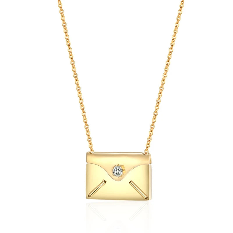 Stainless Steel Necklace I Love You Valentine Mother