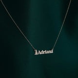Stainless Steel Name Necklace, Custom Jewelry