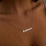 Stainless Steel Name Necklace, Custom Jewelry
