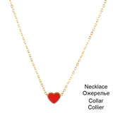 Stainless Steel Love Heart Necklace for Women