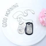 Game Jewelry Nicolas Brown Mercenary Necklace Gangsta Military Dog Tag