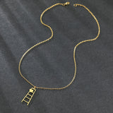 Heart Ladder Stairs Choker Necklace for Women
