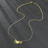 Cartoon Mouse Love Pendant Choker Necklace for Women