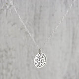 Stainless Steel Tree of Life Necklace for Women
