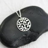 Stainless Steel Tree of Life Necklace for Women