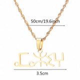 Berbers Jewelry Stainless Steel Necklaces for Women