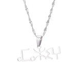 Berbers Jewelry Stainless Steel Necklaces for Women
