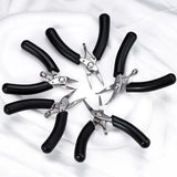 Stainless Steel Mini Curved Nose Pliers for Jewelry Making