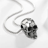 Neo-gothic Skull Necklace for Men and Women