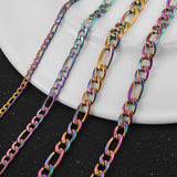 Stainless Steel Chain Necklace Gothic Style High Jewelry
