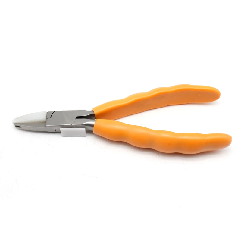 Stainless Steel Nylon Jaw Pliers Jewelry Making Bead Wire Bending Tools