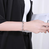 Stainless Steel O Chain Bracelet Women Jewelry