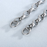 Stainless Steel O Chain Bracelet Women Jewelry