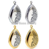 Stainless Steel Aromatherapy Diffuser Locket Pendant