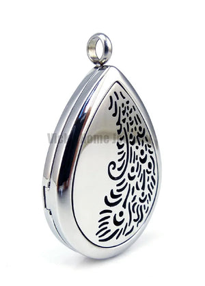 Stainless Steel Aromatherapy Diffuser Locket Pendant