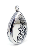 Stainless Steel Aromatherapy Diffuser Locket Pendant