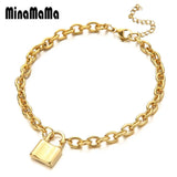 Stainless Steel Padlock Charms Anklet Sandals Foot Jewelry