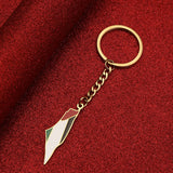 Palestinian Flag Stainless Steel Keychain Necklace