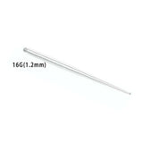 Stainless Steel Perforation Auxiliary Guide Rod Tattoo Piercing Belly Button Nai