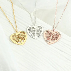 Personalised Heart-shaped Pendant Necklaces - Couple Jewelry Gift