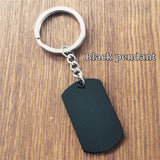 Personalized Stainless Steel Pet Picture Name Keychain