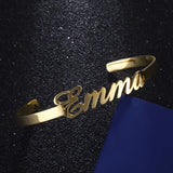 Custom Stainless Steel Bracelet for Women Name Bangles