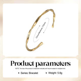 Personalized Stainless Steel Couple Names Bangles