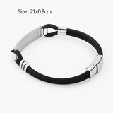 Stainless Steel Bracelet Blank for Engraving 10pcs