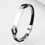 Stainless Steel Bracelet Blank for Engraving 10pcs