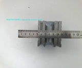 Stainless Steel Dapping Block Square Metal Forming Cavities Grooves