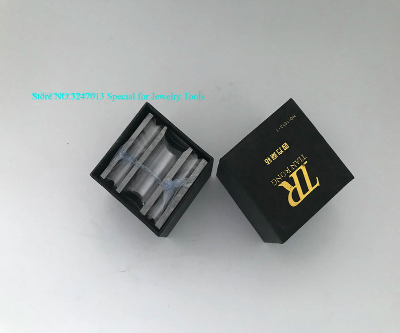 Stainless Steel Dapping Block Square Metal Forming Cavities Grooves