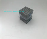 Stainless Steel Dapping Block Square Metal Forming Cavities Grooves